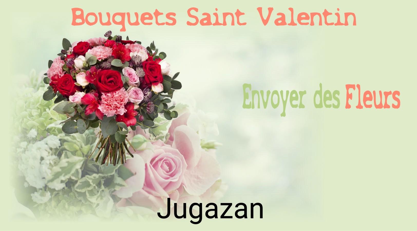 Roses de Saint-Valentin livrées à Jugazan